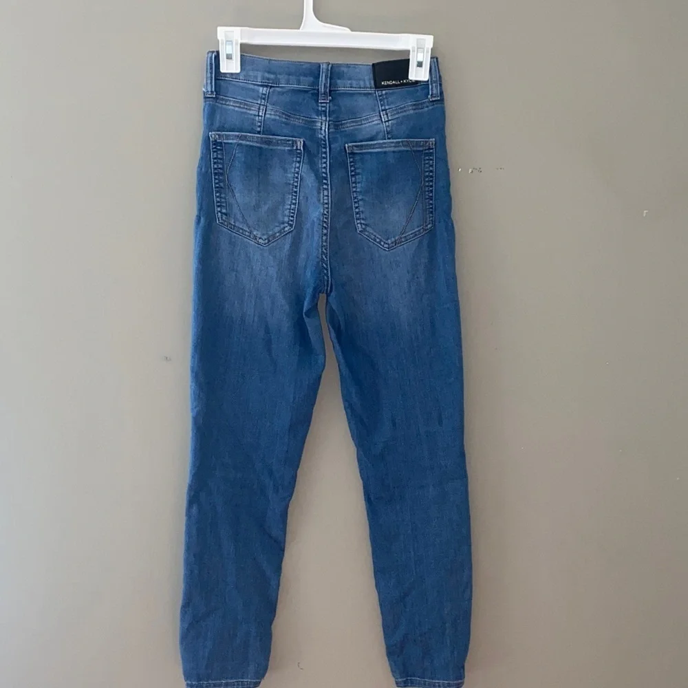 Kendall & Kylie Classic Blue High Waist Jeans